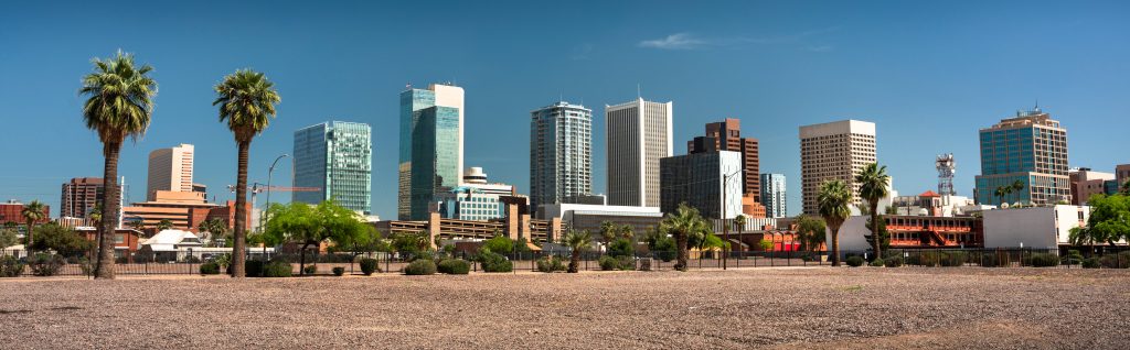 Commercial buildings in Gilbert
