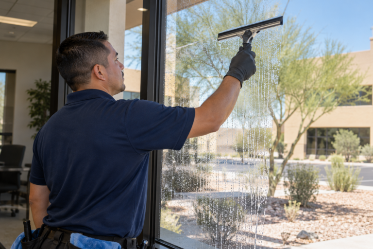 Phoenix office window cleaning
